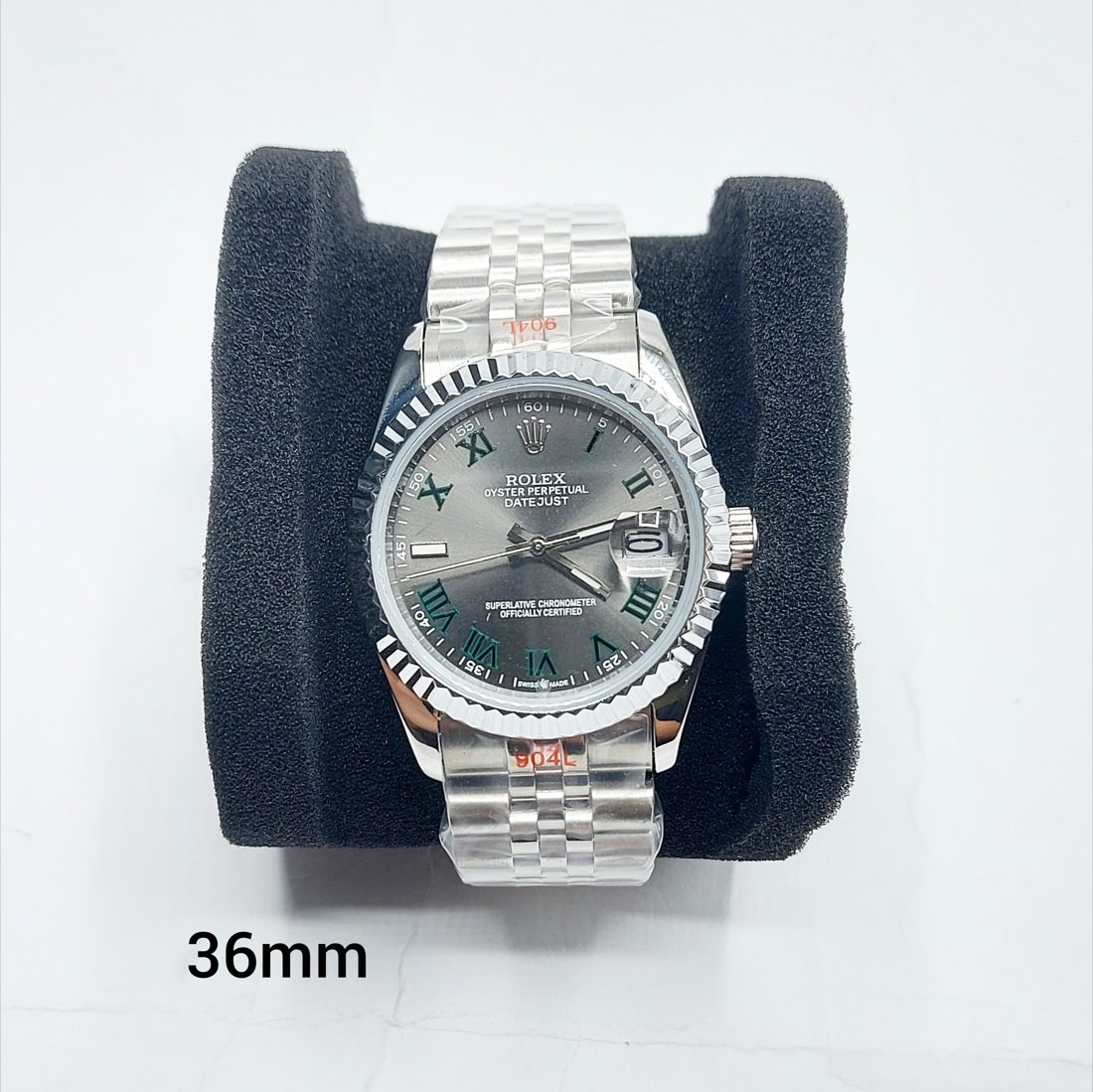 Rolex Datejust 36 — Sivi brojčanik, rimski indeksi