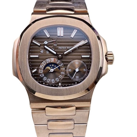 Kolekcija D Ref. PP-140 — Rose gold izvedba, smeđi brojčanik i rezerva hoda