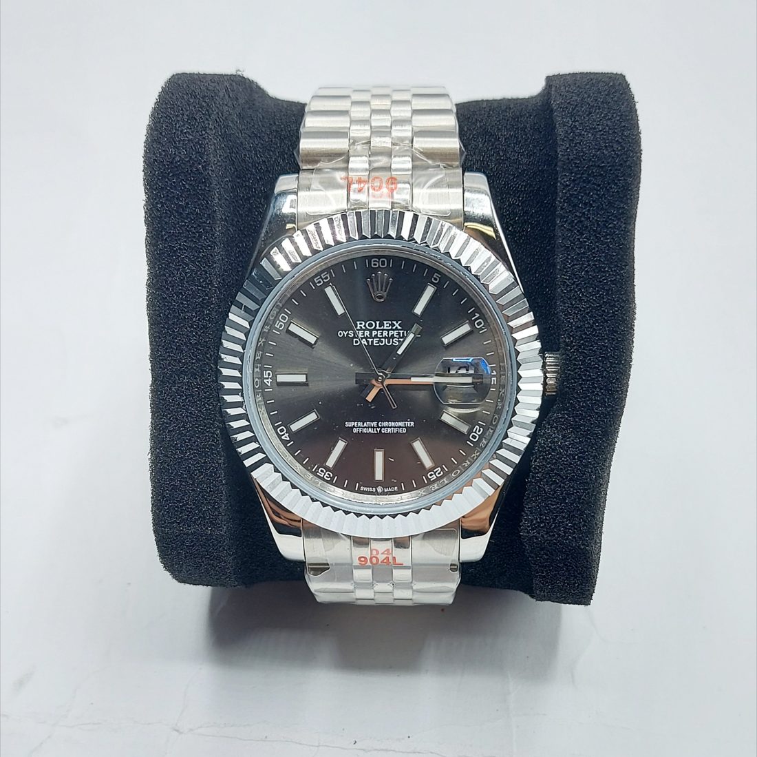 Rolex Datejust — Fluted bezel, čelična narukvica
