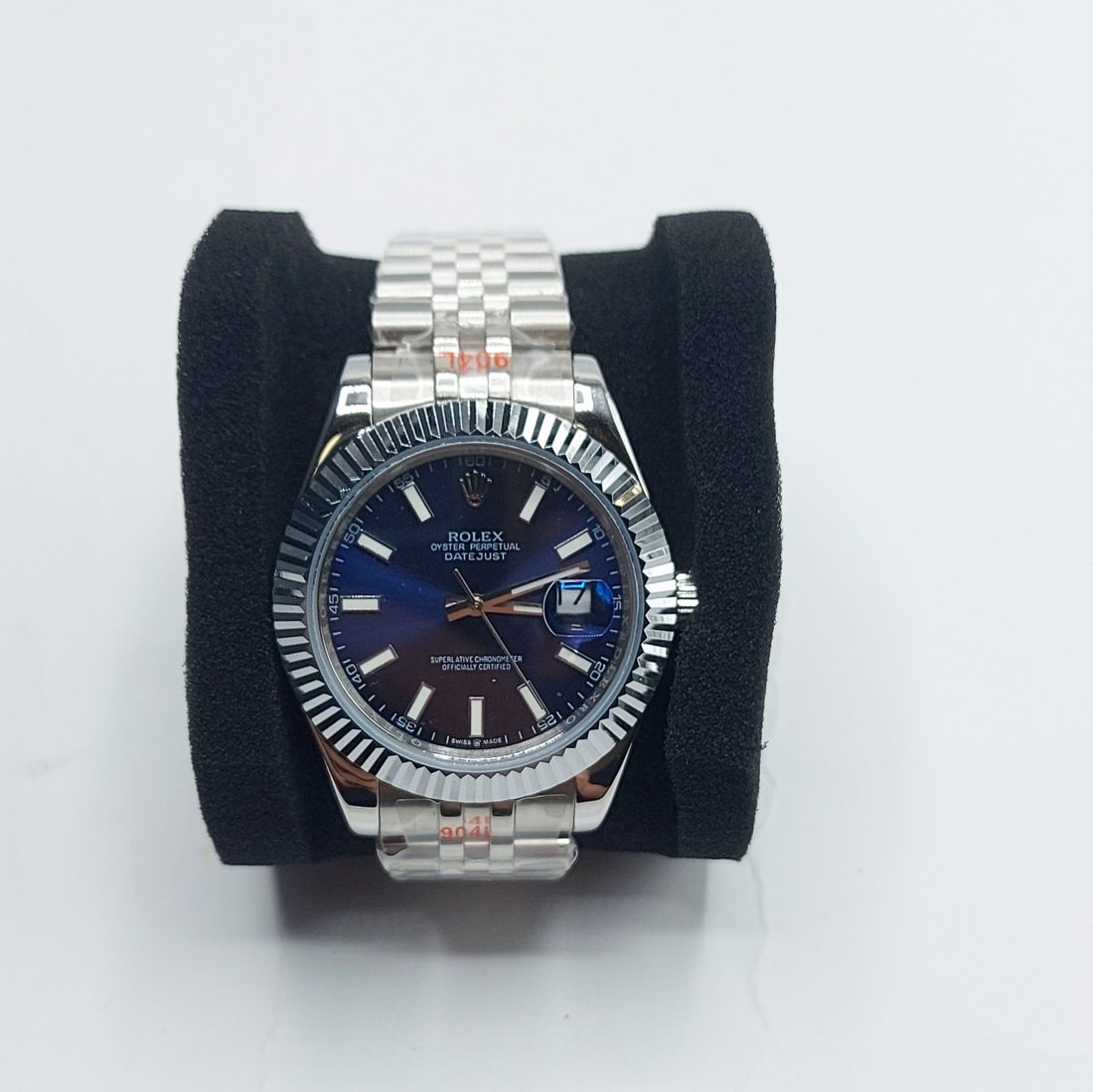 Rolex Datejust — Plavi brojčanik, fluted bezel