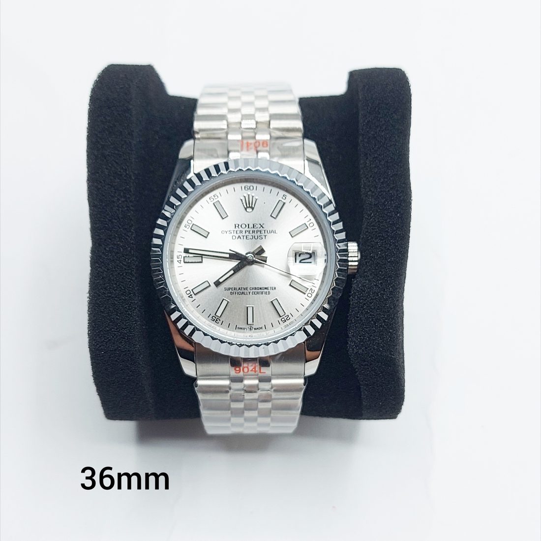 Rolex Datejust 36 — Klasična izvedba, srebrni brojčanik
