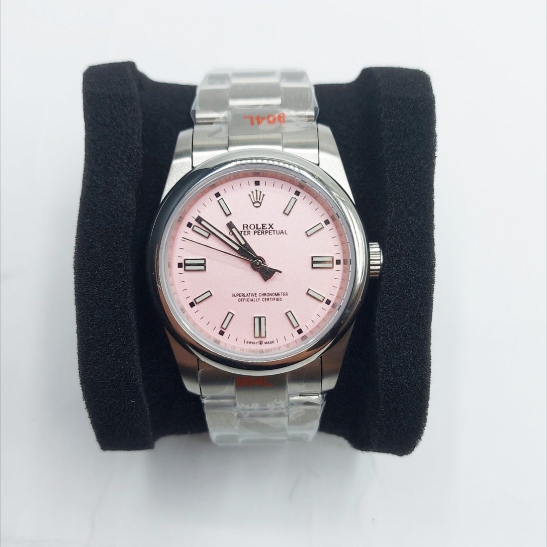 Rolex Oyster Perpetual — Rozi brojčanik