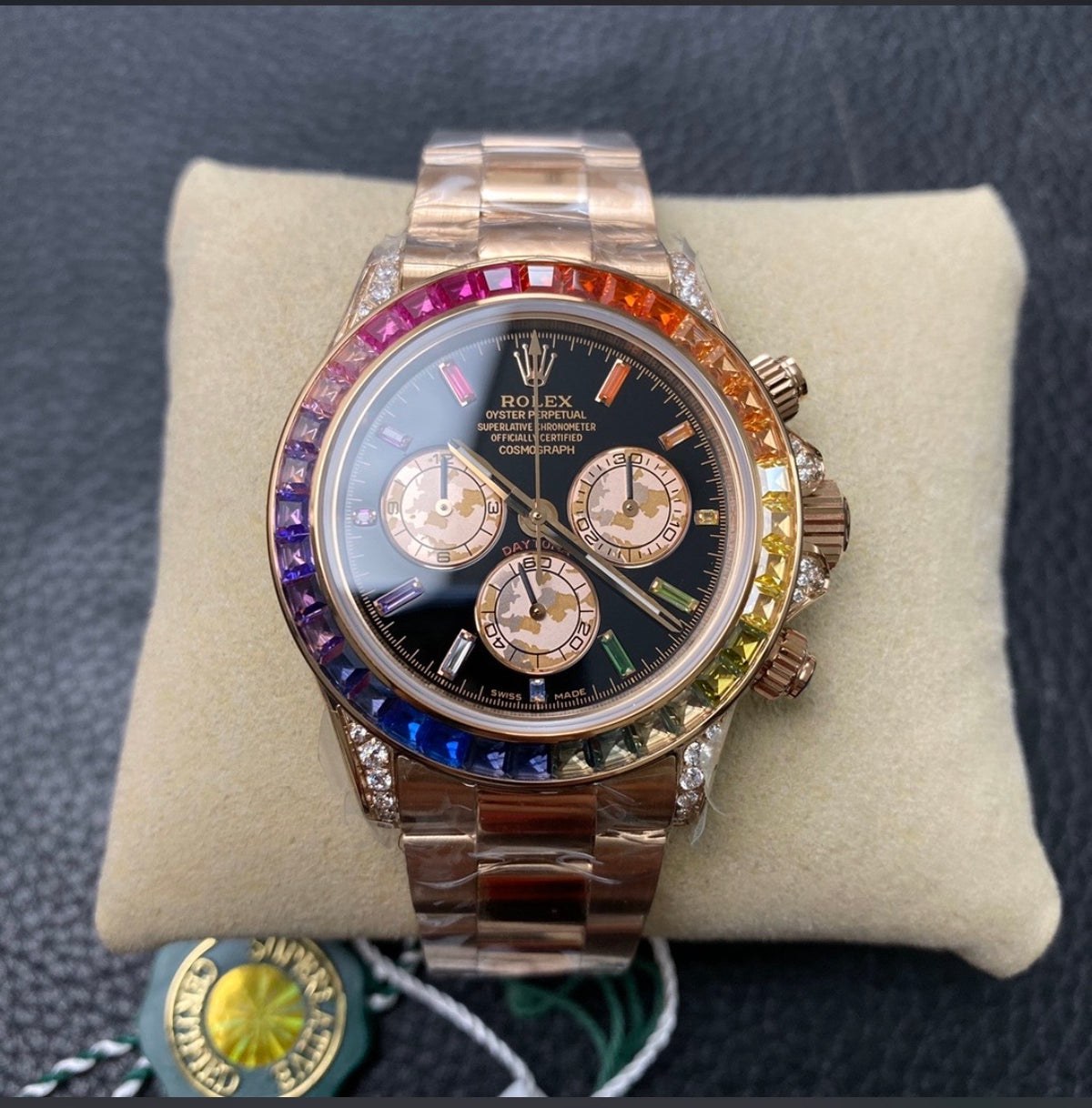 Kolekcija A Ref. NV-135 — Rose gold kronograf — fotografija uživo